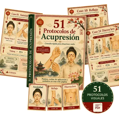 51 Protocolos de Acupresión - mockup del material