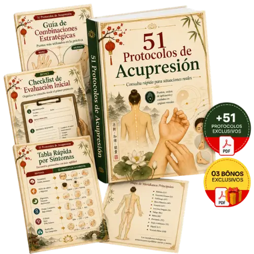 Plan completo - 51 Protocolos de Acupresión con bonos